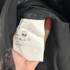 Comme Des Garcon Patterned Wool Gabardine Jacket Size L
