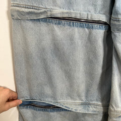 Vetements Lightwash Convertible Jeans Size 29