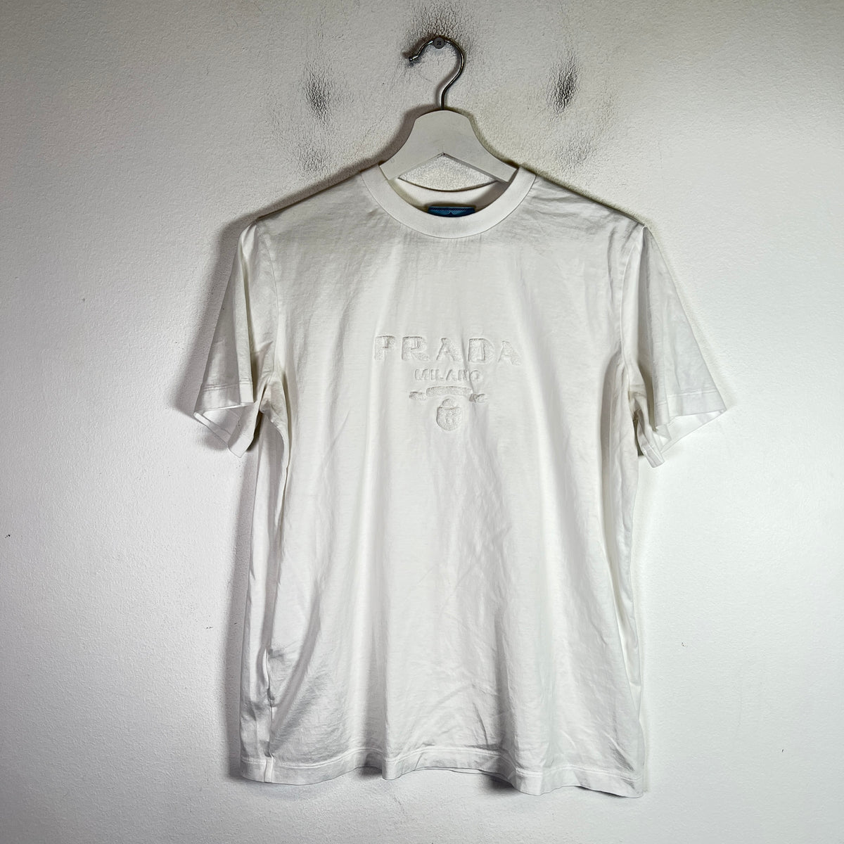 Prada Terry Cloth Logo T-Shirt