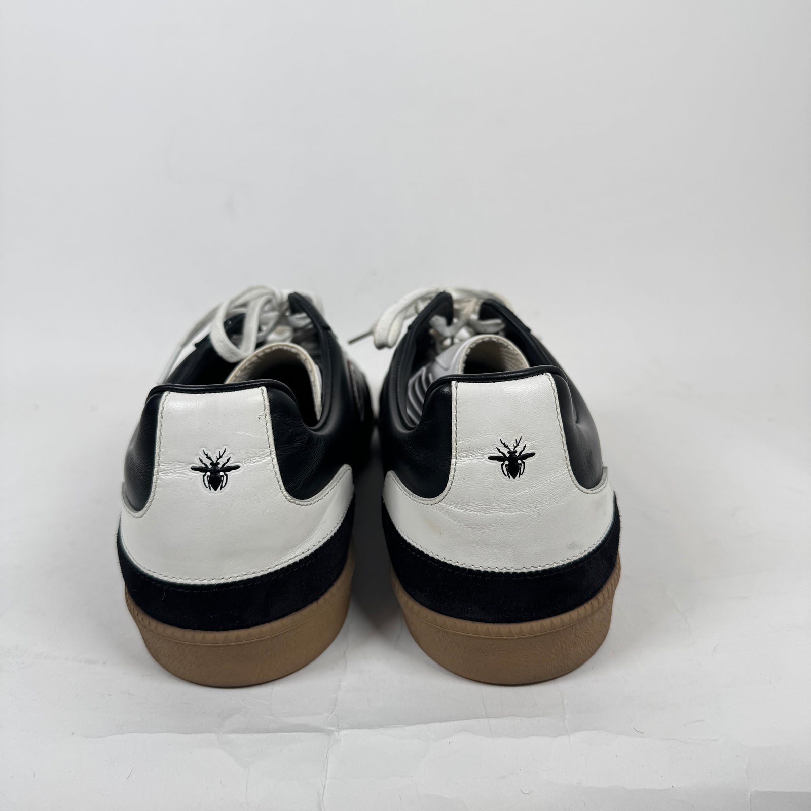 Dior B01 Black/Gum Patch Logo Sneaker Size 46