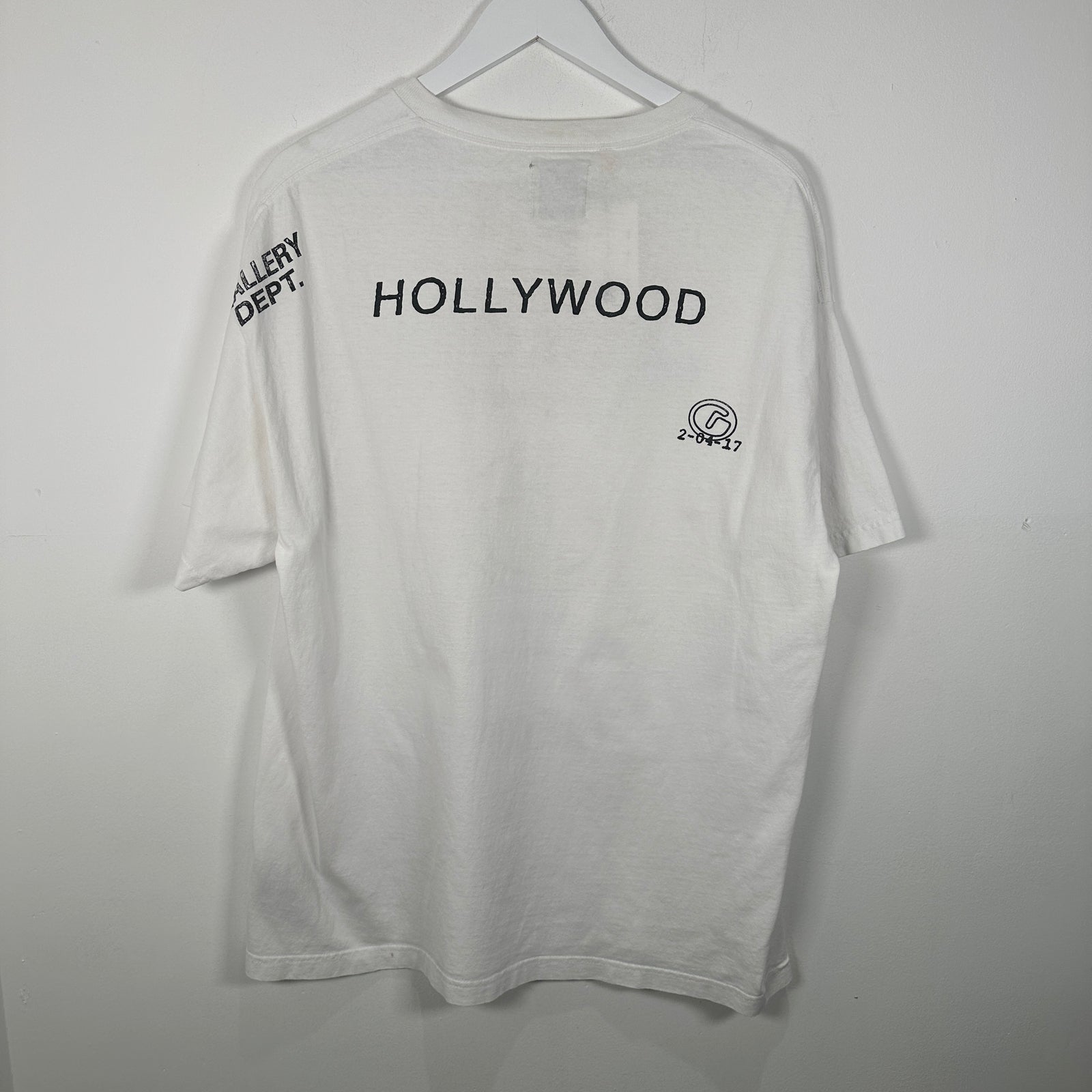 Gallery Dept. Script 'File Copy' Graphic T-Shirt Size L