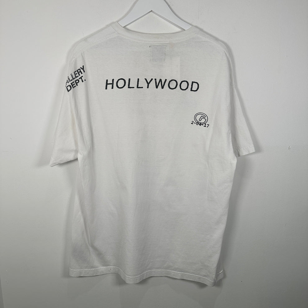 Gallery Dept. Script 'File Copy' Graphic T-Shirt Size L