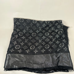Louis Vuitton Metallic Shine Monogram Shawl