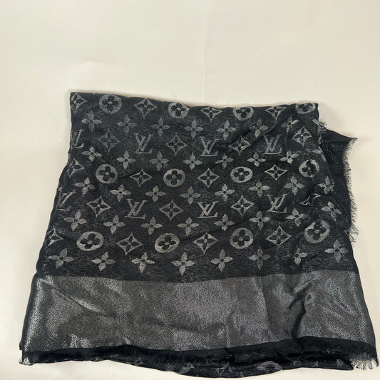 Louis Vuitton Metallic Shine Monogram Shawl