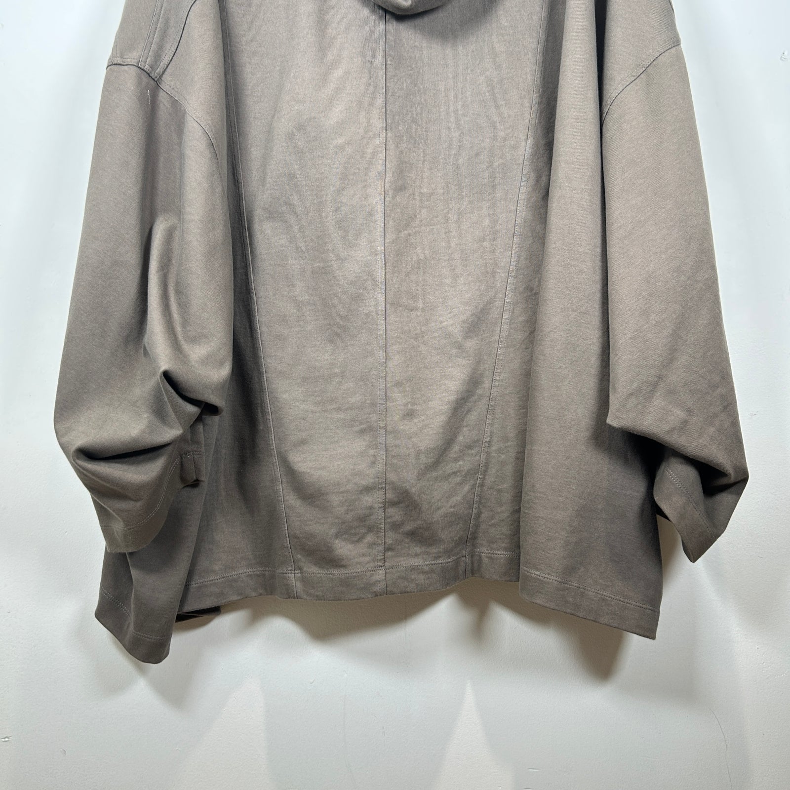 Rick Owens EDFU SS23 Oversized Dust Hoodie Size XXL