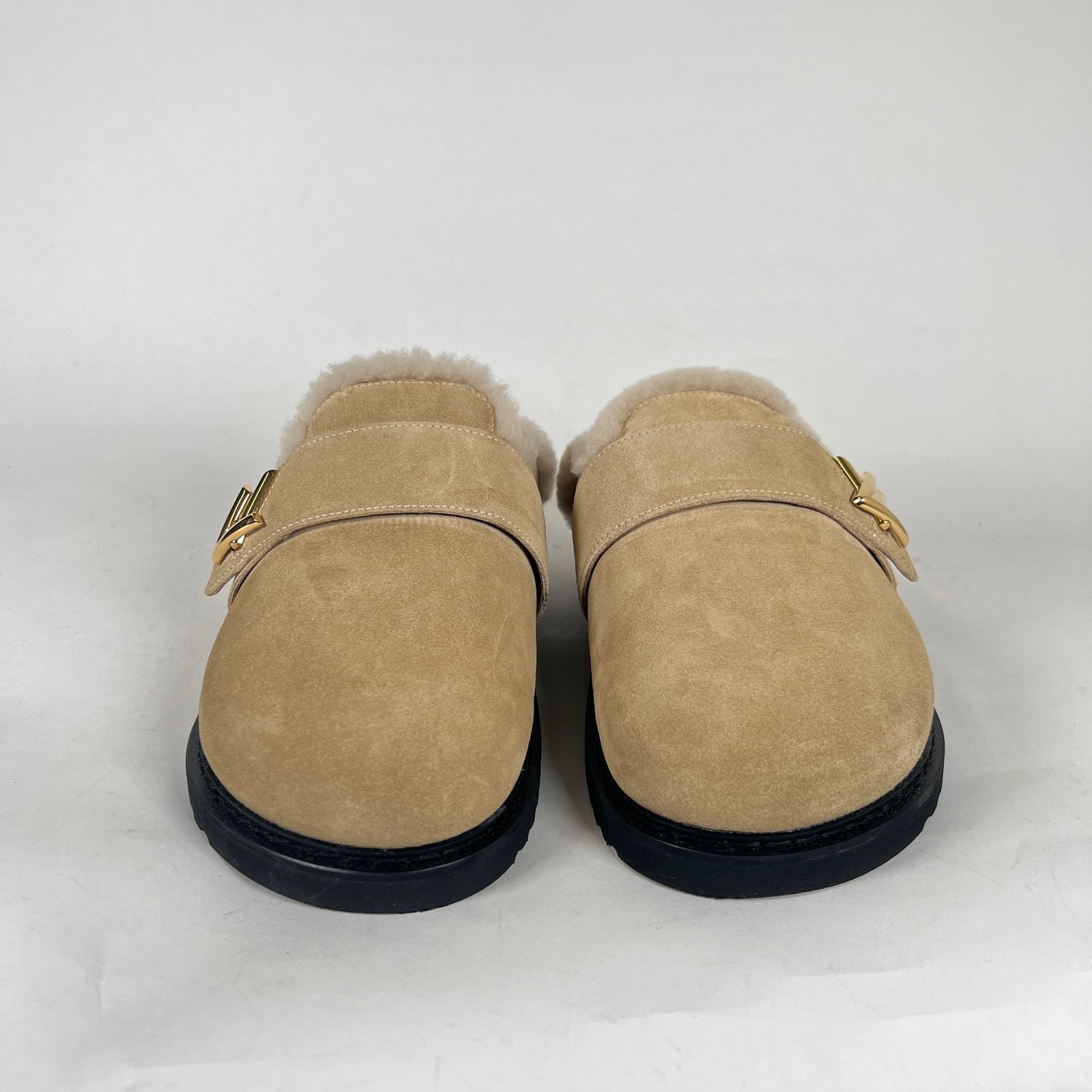 Louis Vuitton Cosy Flat Comfort Clog Size 38.5