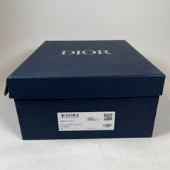 Dior B27 Beige Patent Leather Oblique Sneaker Size 41