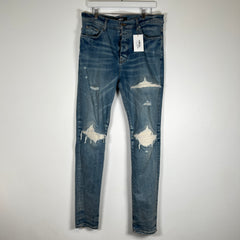 Amiri MX1 White Leather Size 38