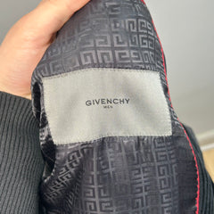 Givenchy Black Striped Blazer Jacket Size L