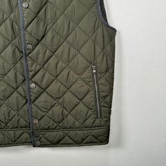 Salvatore Ferragamo Green Puffer Vest Size 48
