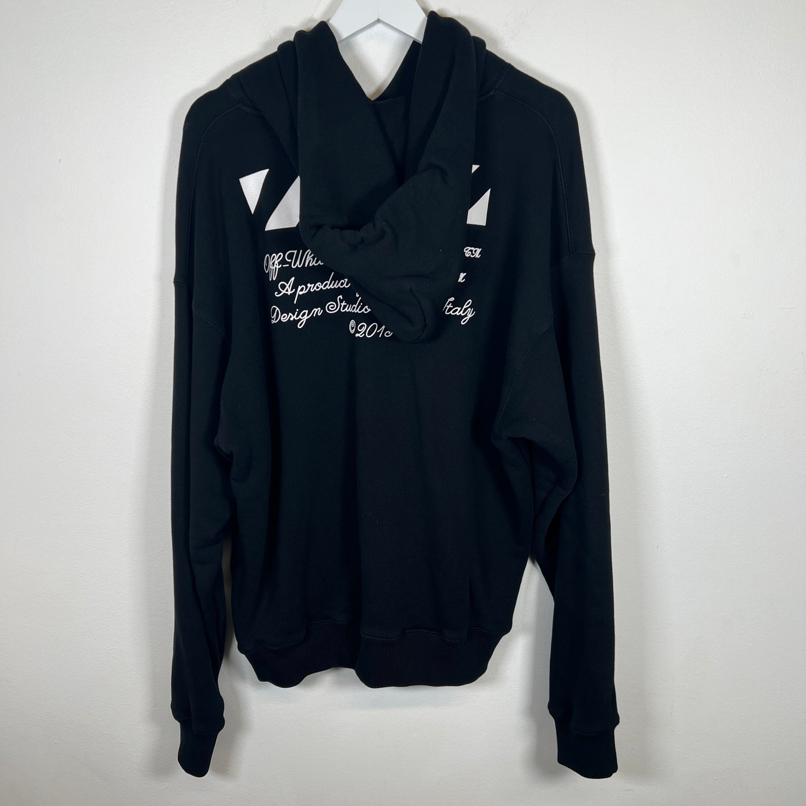 Off-White Black Kit Hoodie Sz XL