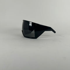 Rick Owens Black 'Kriester' Sunglasses