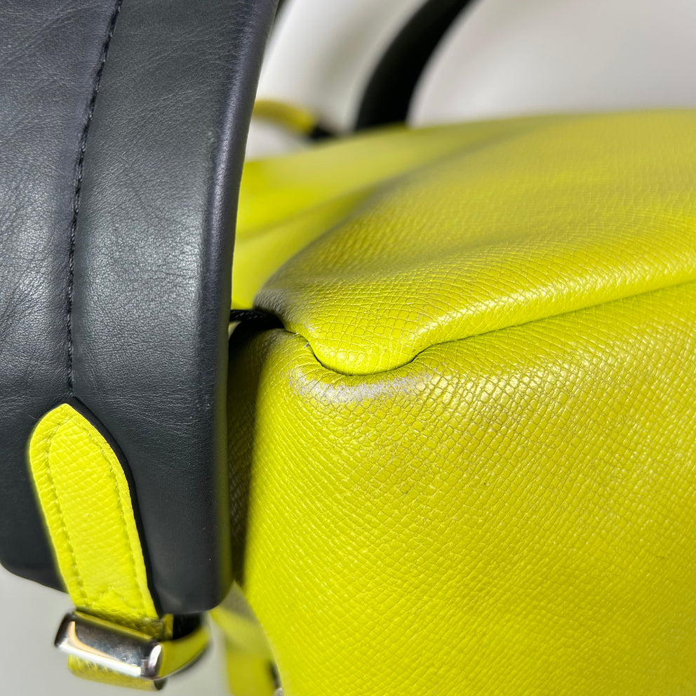 Louis Vuitton Yellow Taigarama Monogram Discovery Backpack