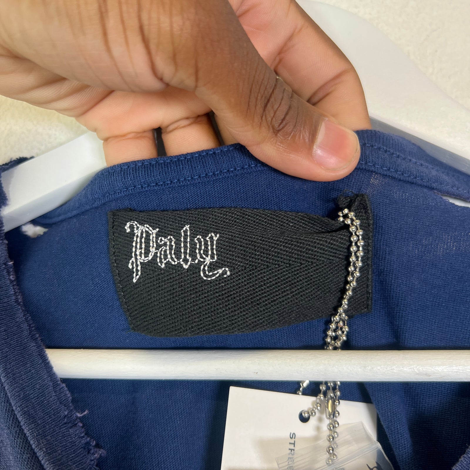Paly Hollywood Navy Core Logo T-Shirt