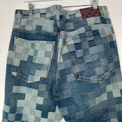 Louis Vuitton 'Damouflage' Jeans Size 36