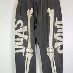 Saint Michael Skeleton Bone Sweatpants