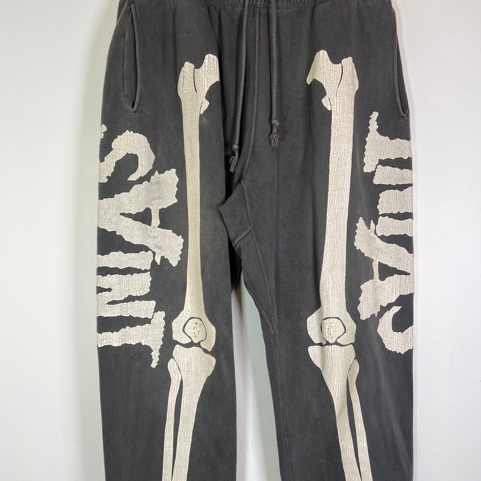 Saint Michael Skeleton Bone Sweatpants