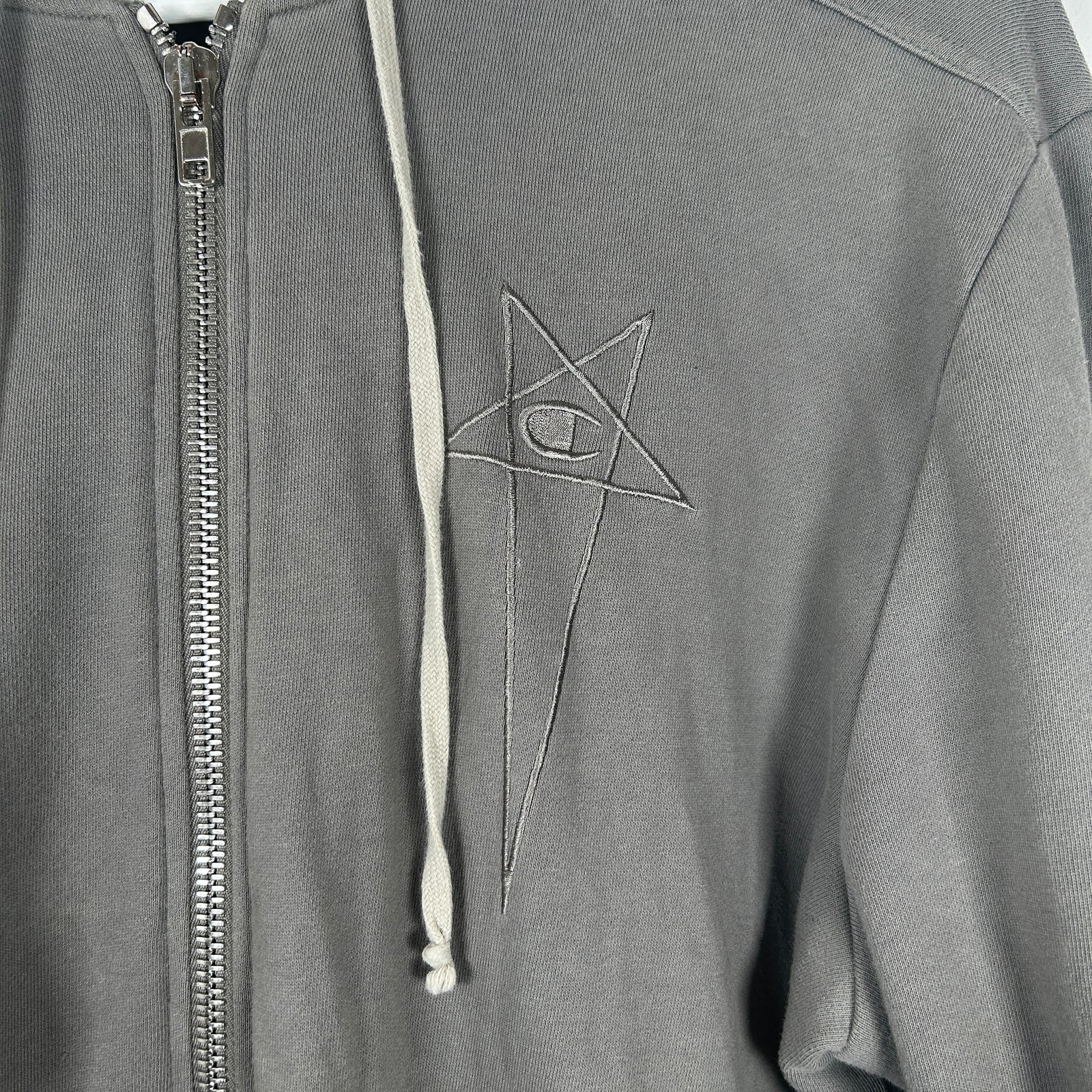 Rick Owens DRKSHDW x Champion Jason Dust Hoodie Size XXL