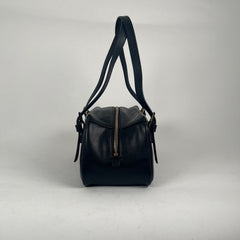 Versace Black Bowling Purse