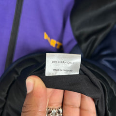 Martine Rose Purple Twist Track Jacket Size L
