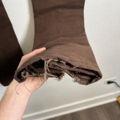 Rick Owens Brown Bolan Banana Pants Size 31