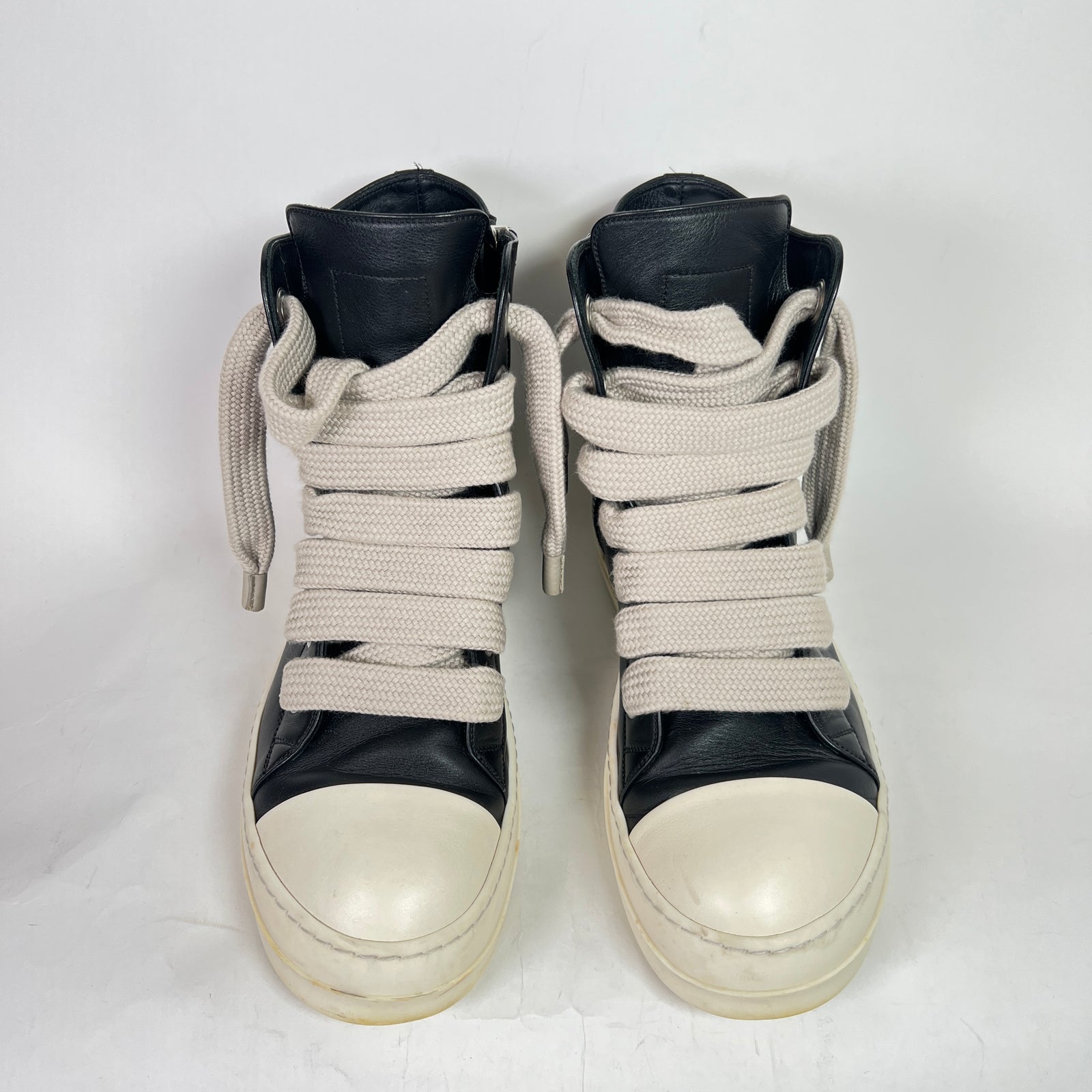 Rick Owens Mainline Jumbo Lace High-Top Ramones