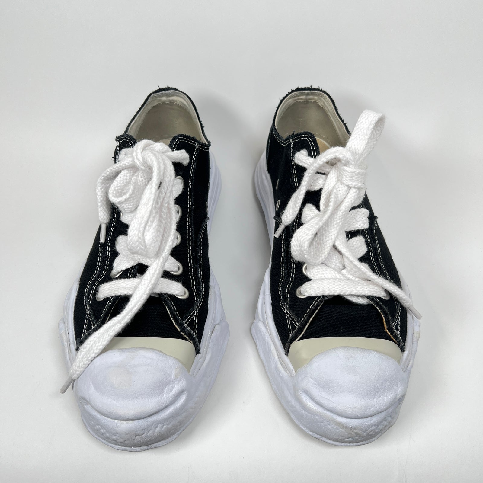 Maison Mihara Yasuhiro Black/White Hank OG Sole Sneaker Size 45