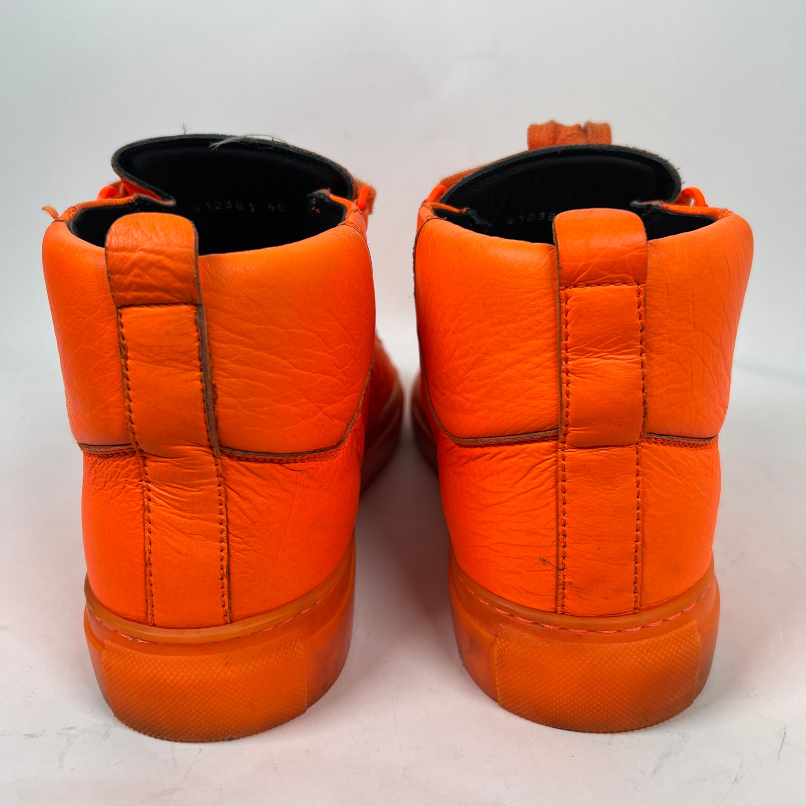 Balenciaga Neon Orange Arenas Size 40
