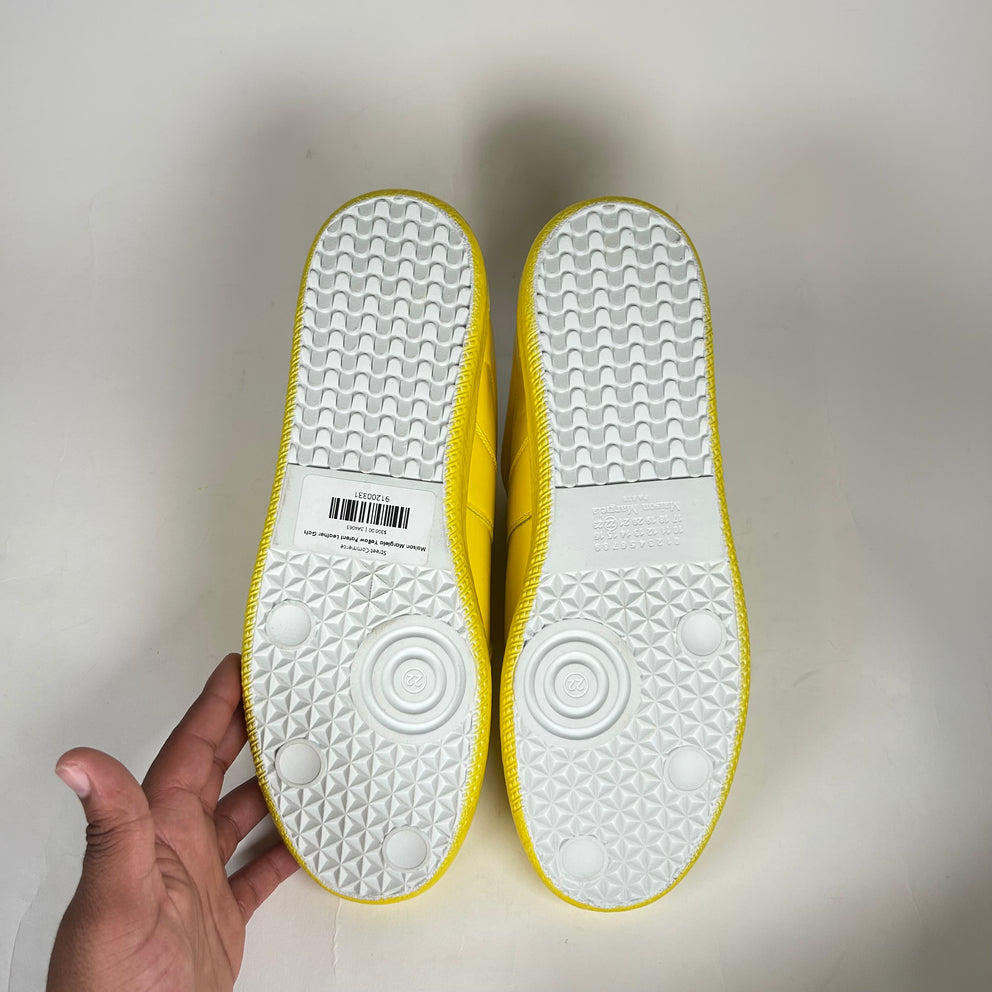 Maison Margiela Yellow Patent Leather Gats Size 45