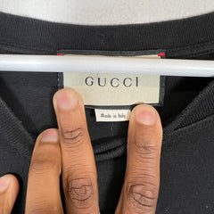 Gucci Black Original Gucci Logo T-Shirt Size L