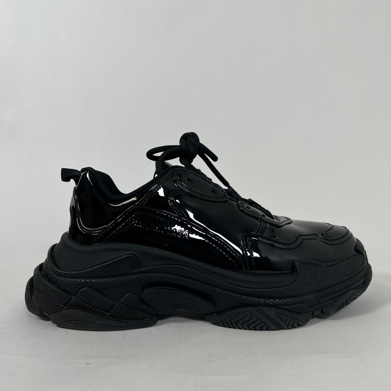 Balenciaga Triple S Patten Black Size 9