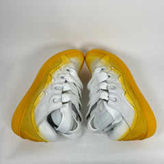 Lanvin Yellow Spray Paint Curb Sneaker Size 46