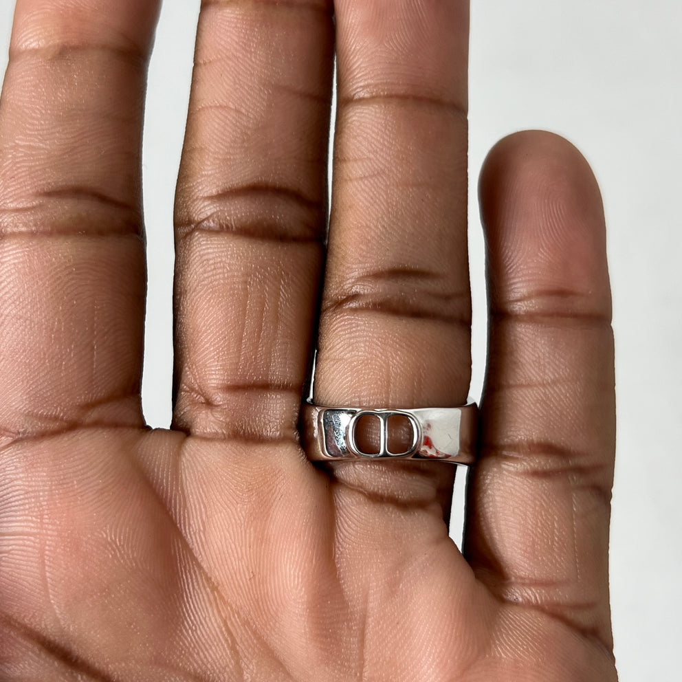 Dior x Cactus Jack Silver Ring Size M