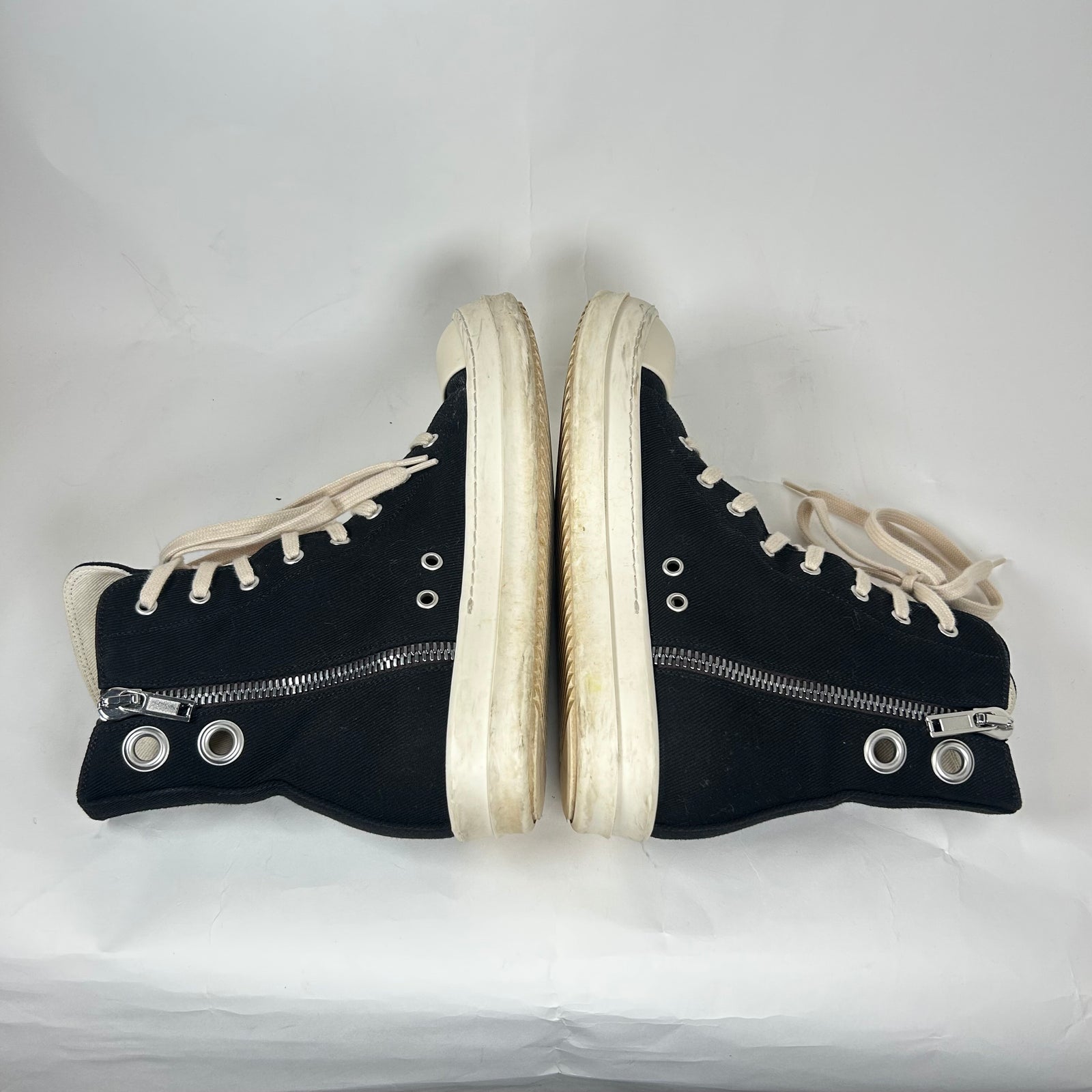 Rick Owens Black Gimp Ramones Size 39
