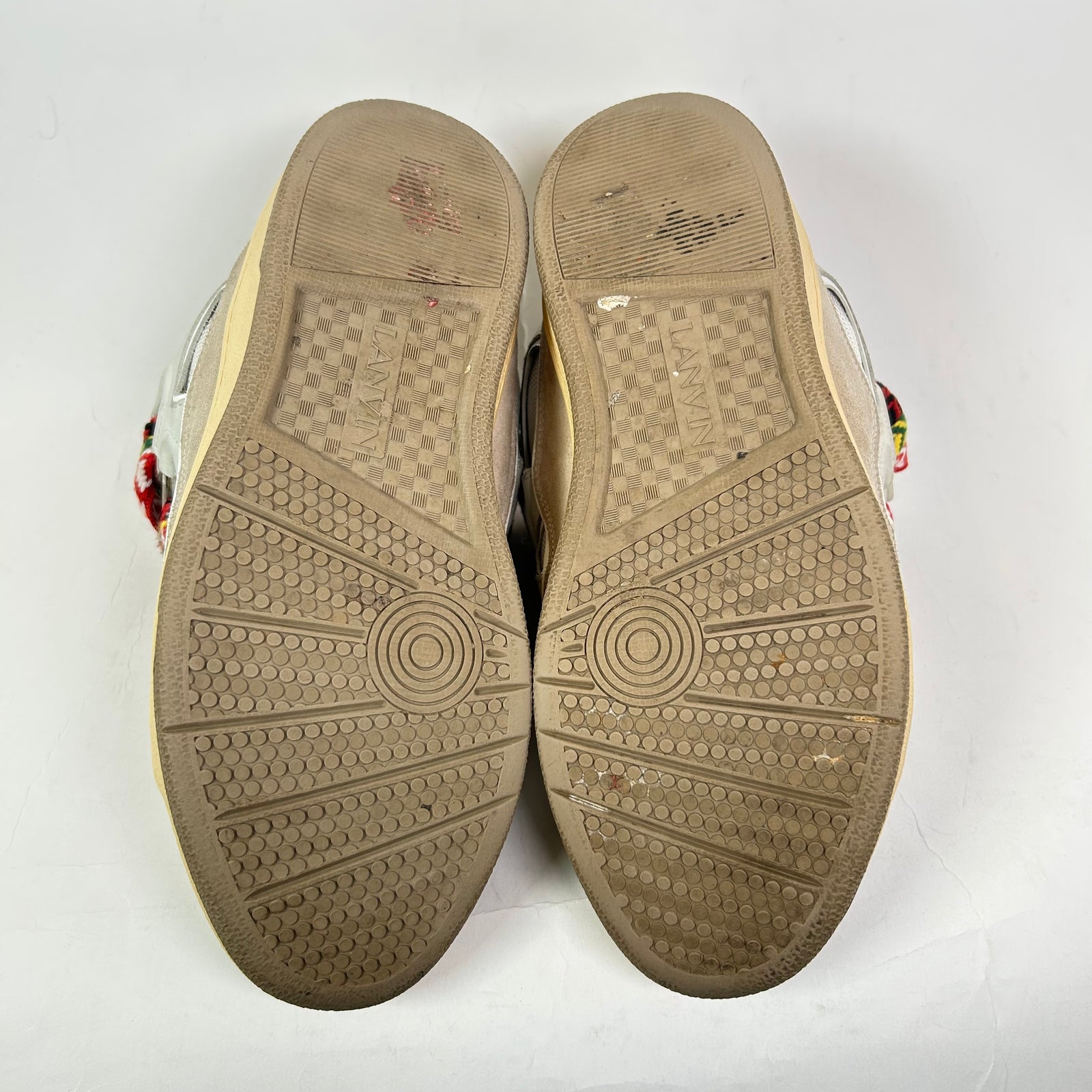 Lanvin White OG Curb Sneaker Size 42