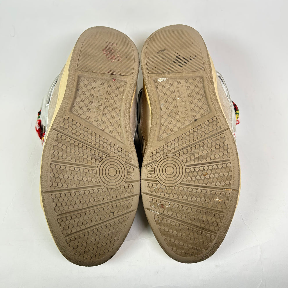 Lanvin White OG Curb Sneaker Size 42