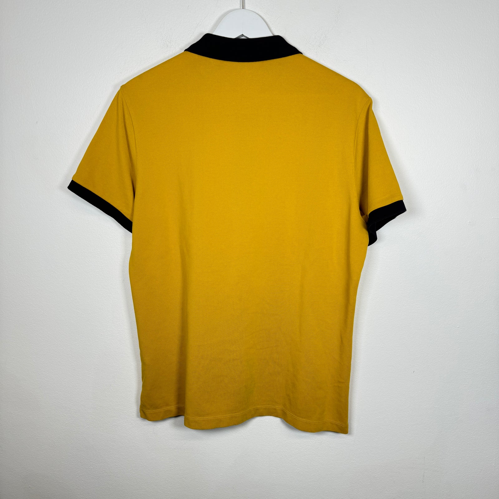 Burberry Yellow/Purple Polo Size L