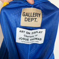 Gallery Dept Blue Paint Splatter Mesh Shorts Size S