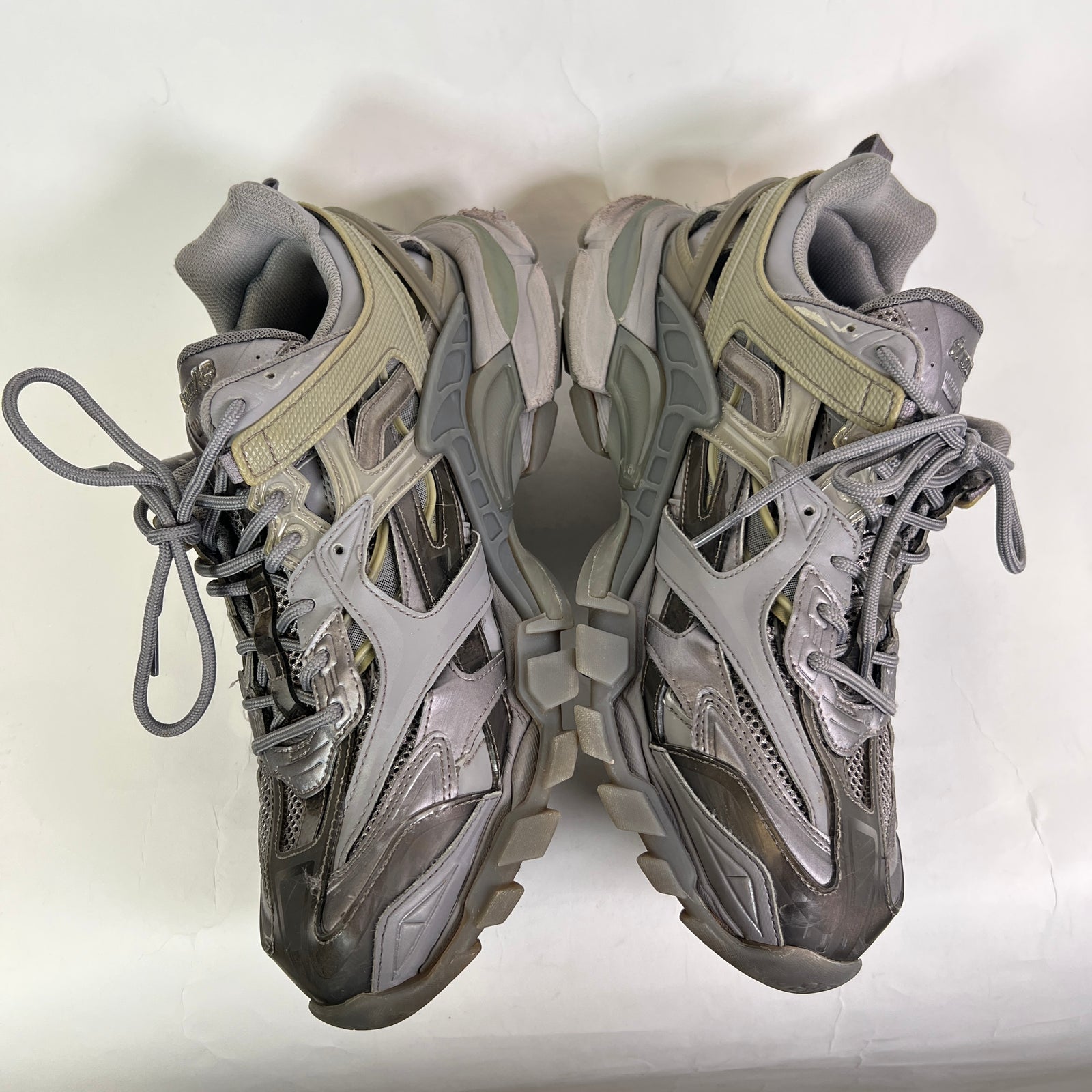 Balenciaga Grey Track 2 Sneaker Size 44