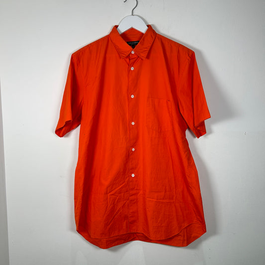 Comme Des Garcons Homme Plus Orange Short Sleeve Shirt Size L