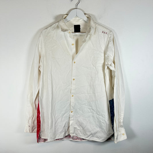 Visvim White Long Rider LS Button-Up Shirt Size 4