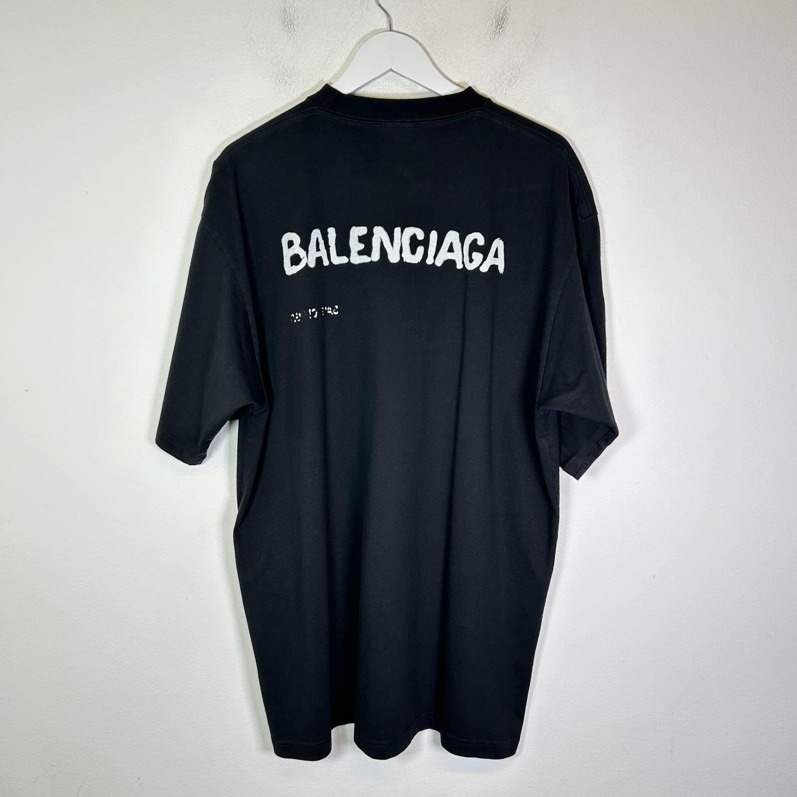 Balenciaga Hand Drawn Logo T-Shirt