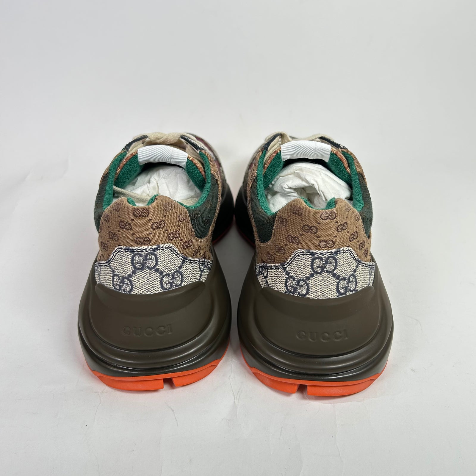Gucci Burgundy GG Rhyton Sneaker