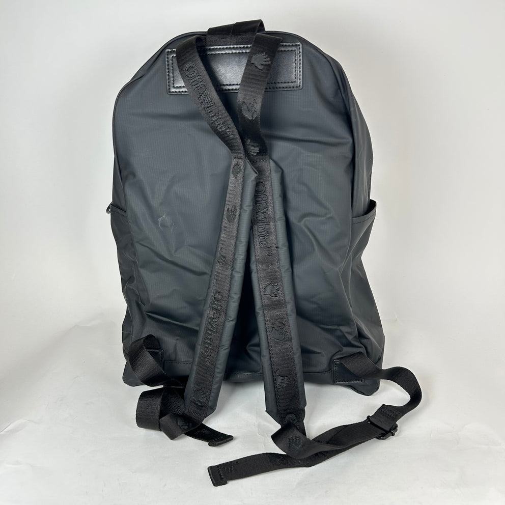 Off-White Black OW Logo PVC Backpack