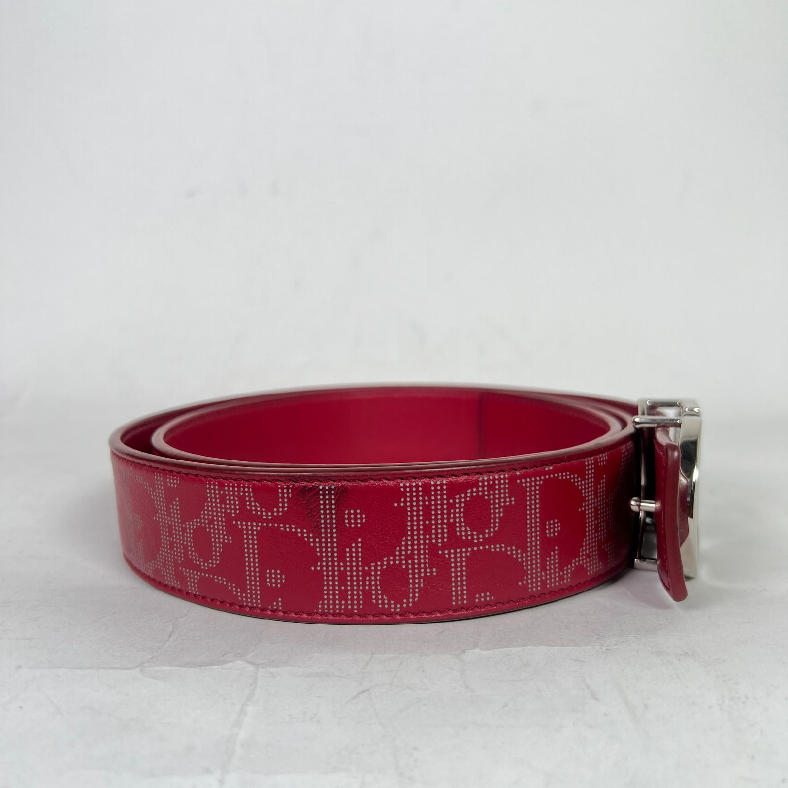 Dior CD Oblique Galaxy Reversible Belt