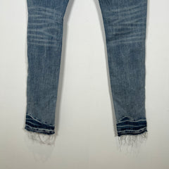 Purple Distressed Jeans Size 34
