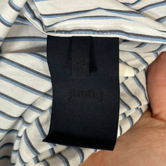 Juun.J Striped Button Up Shirt Size M
