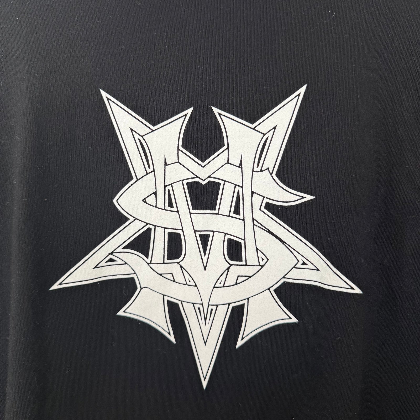 Midnight Studios Logo Graphic Black Long Sleeve Size XL