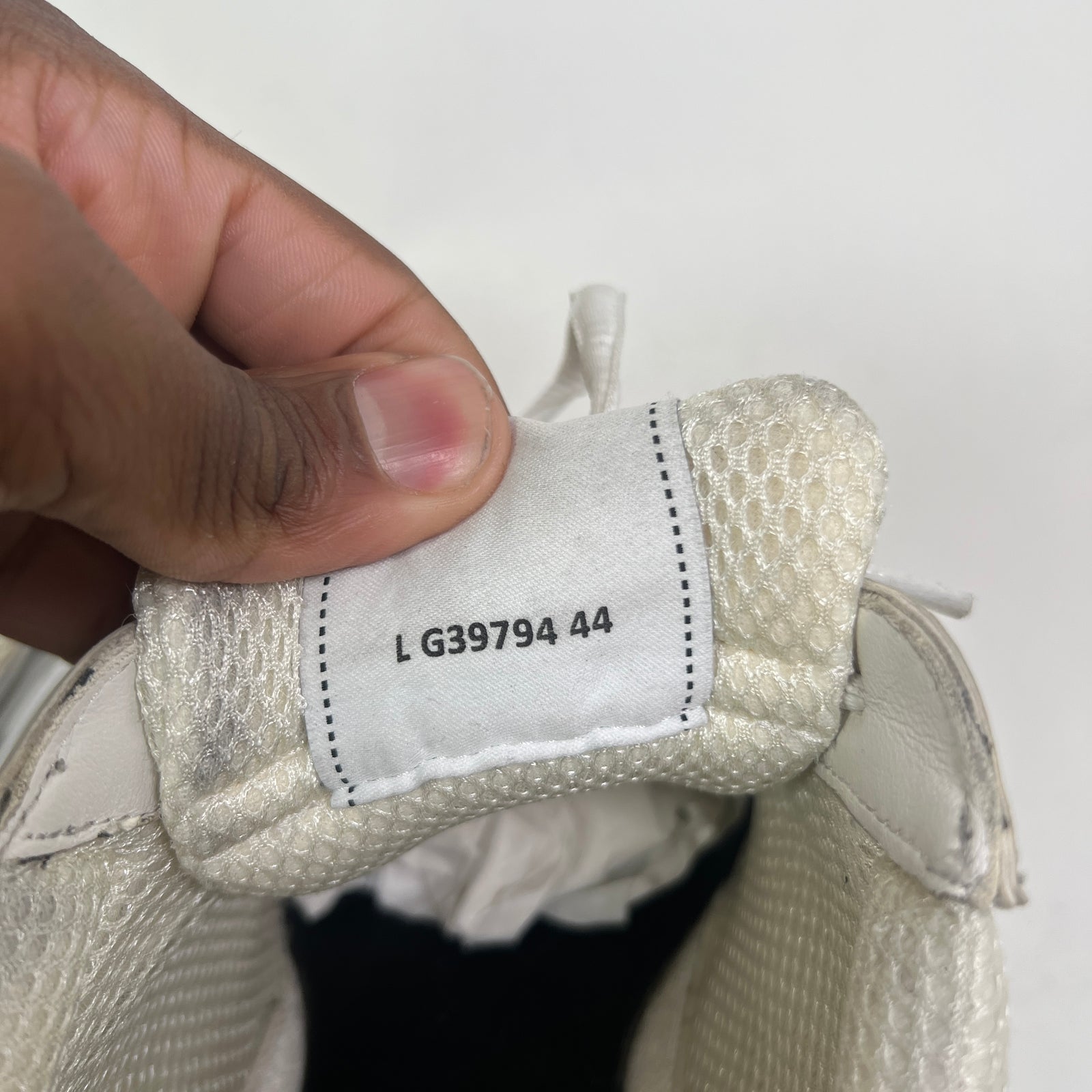 Chanel Metallic Silver Interlocking CC Runner Size 44