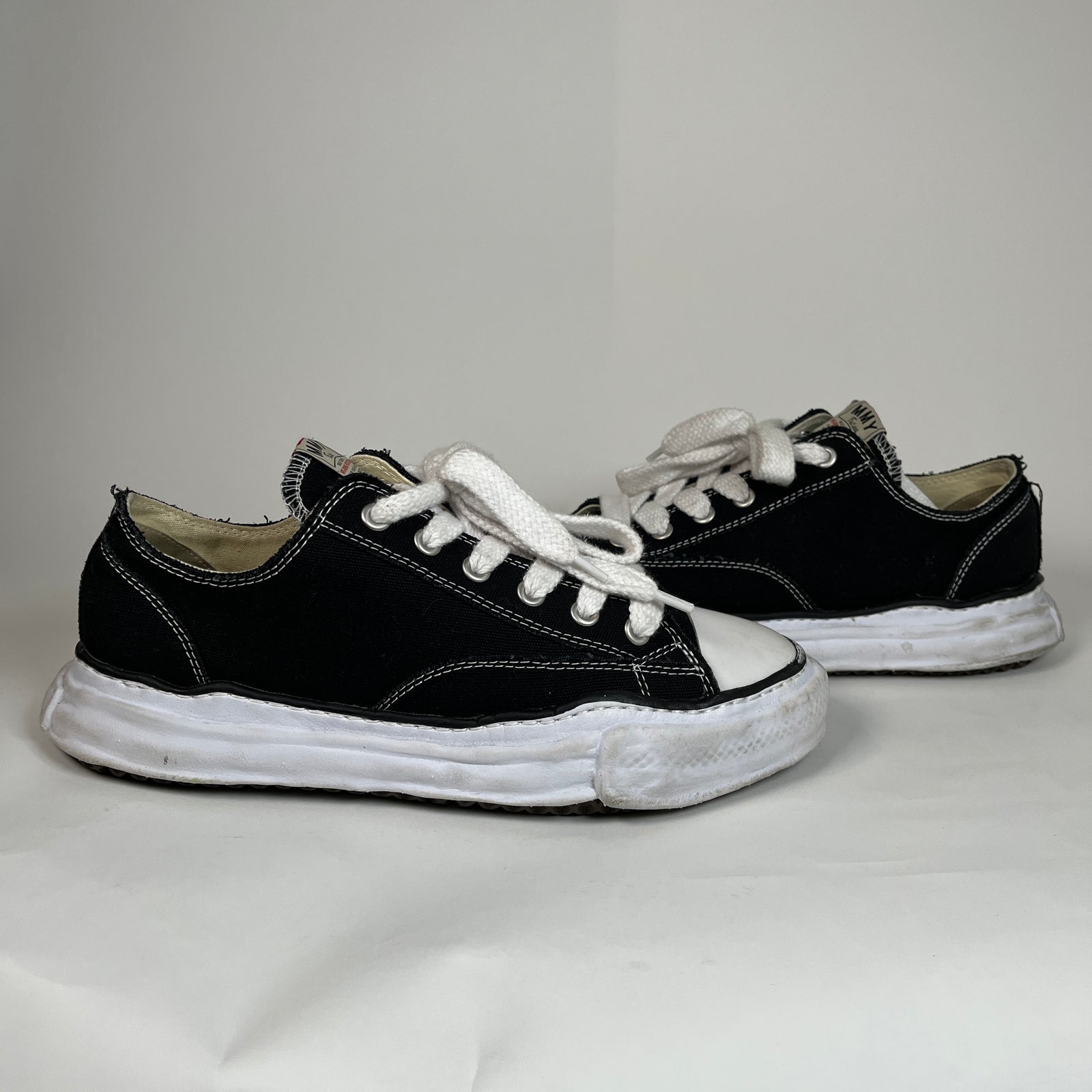 Maison Mihara MMY Black Peterson Sneakers Size 45
